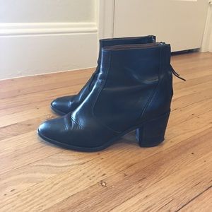 Madewell Black Booties 7.5